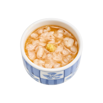 白子のあんかけ茶碗蒸し